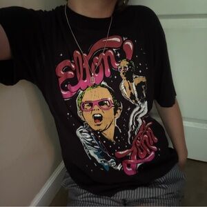 UO elton john graphic tee shirt